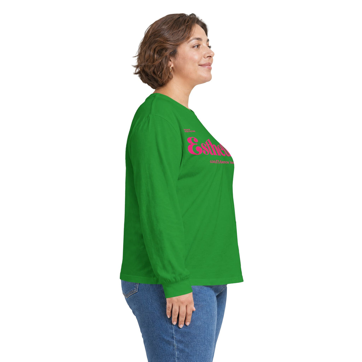 Esthetician Long Sleeve Shirt from Phoryor Skin, back view