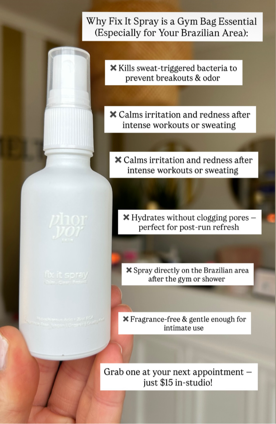 Fix it Spray Travel Size