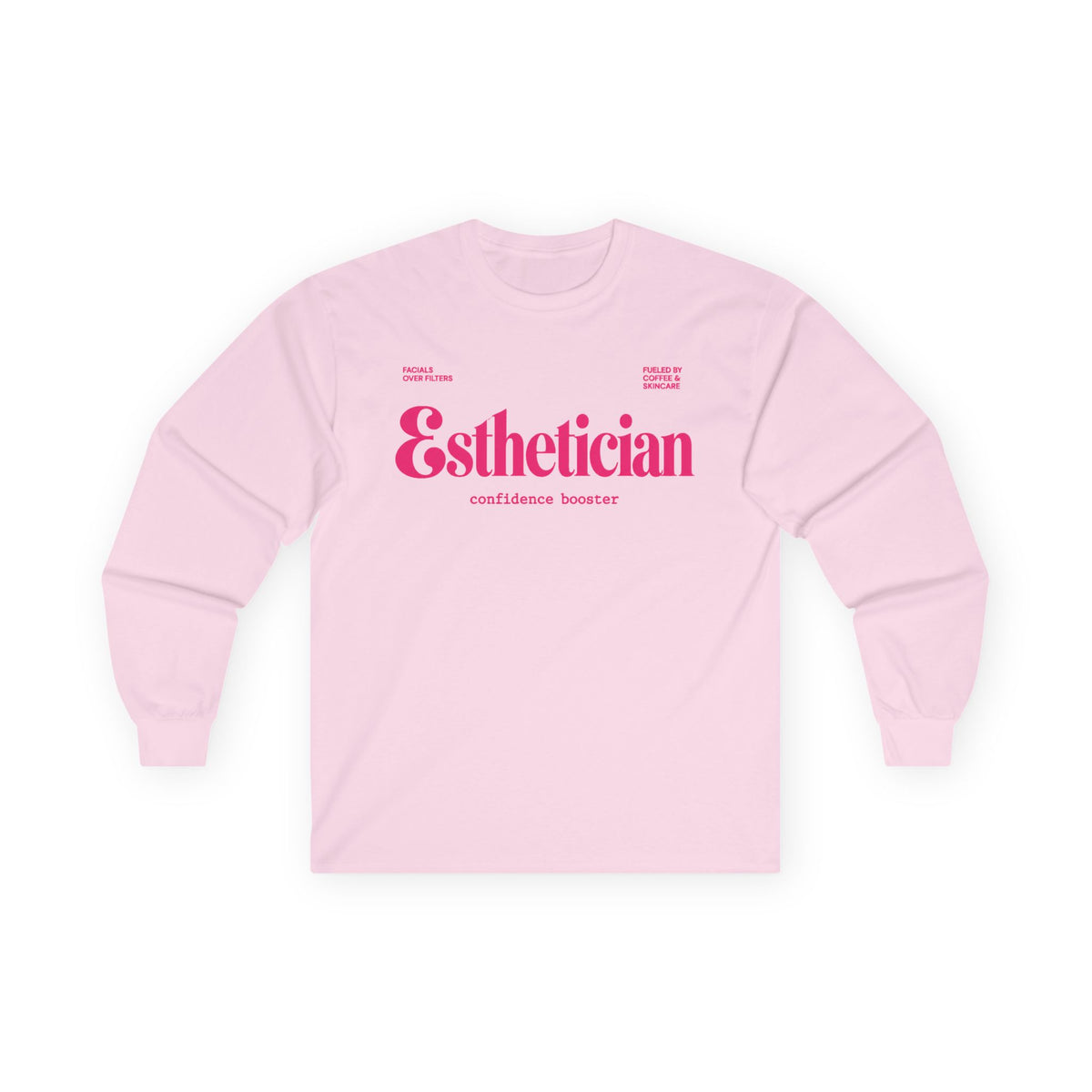 Esthetician Long Sleeve Shirt from Phoryor Skin, folded