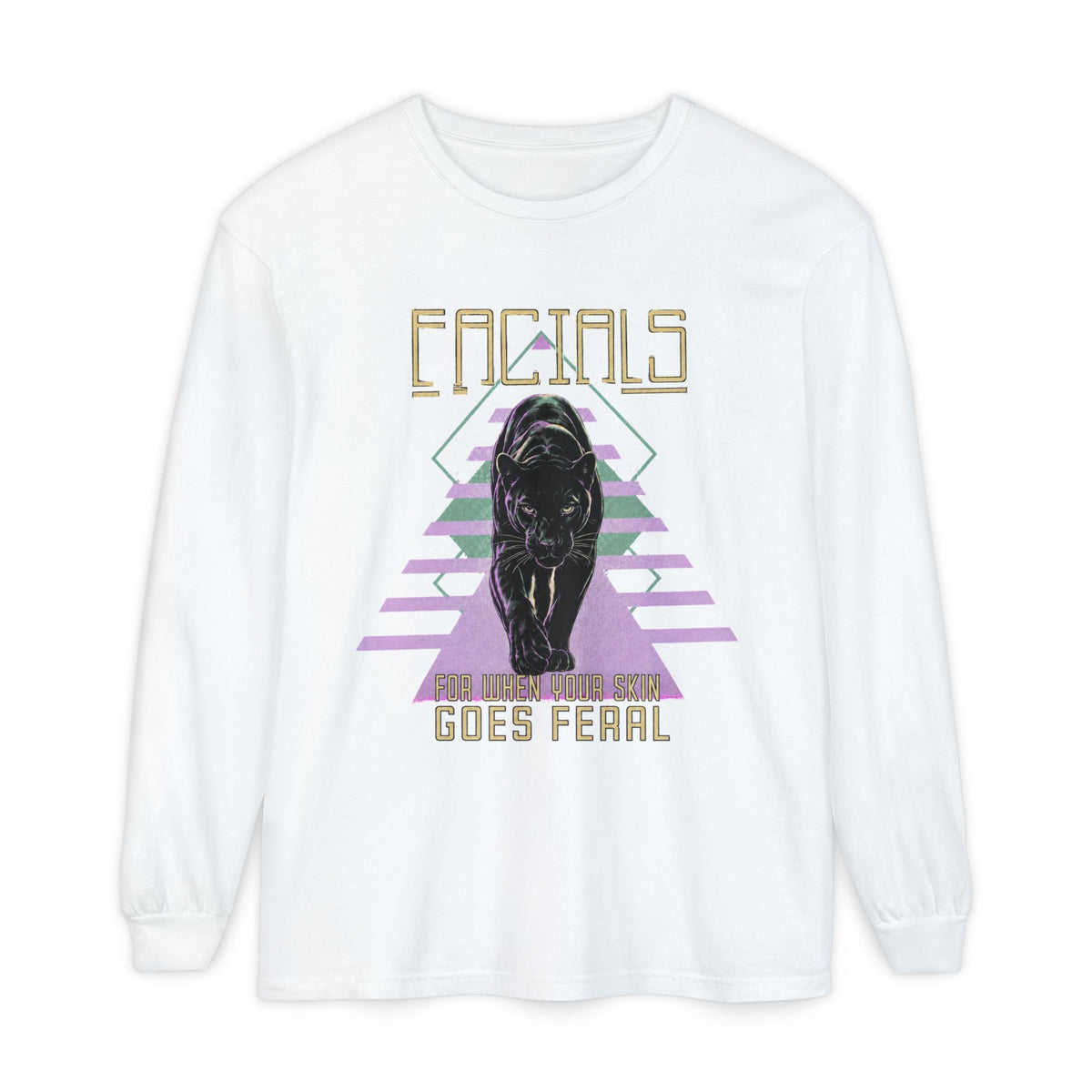 Esthetician Long Sleeve Shirt from Phoryor Skin, shown on model