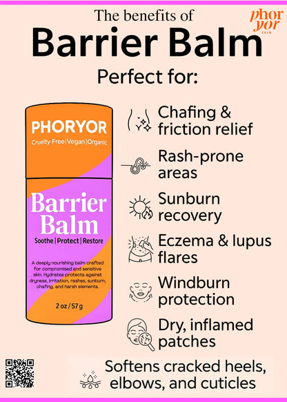 Phoryor Skin Barrier Balm, breathable protective body balm